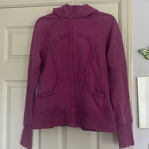 Lulu Lemon purple zip up